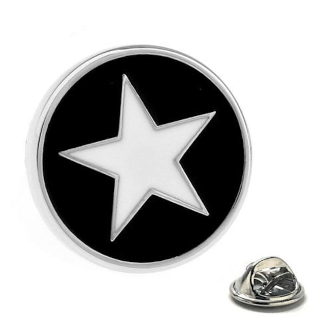 black and pink emo/scene stars Pin for Sale by sickmaid
