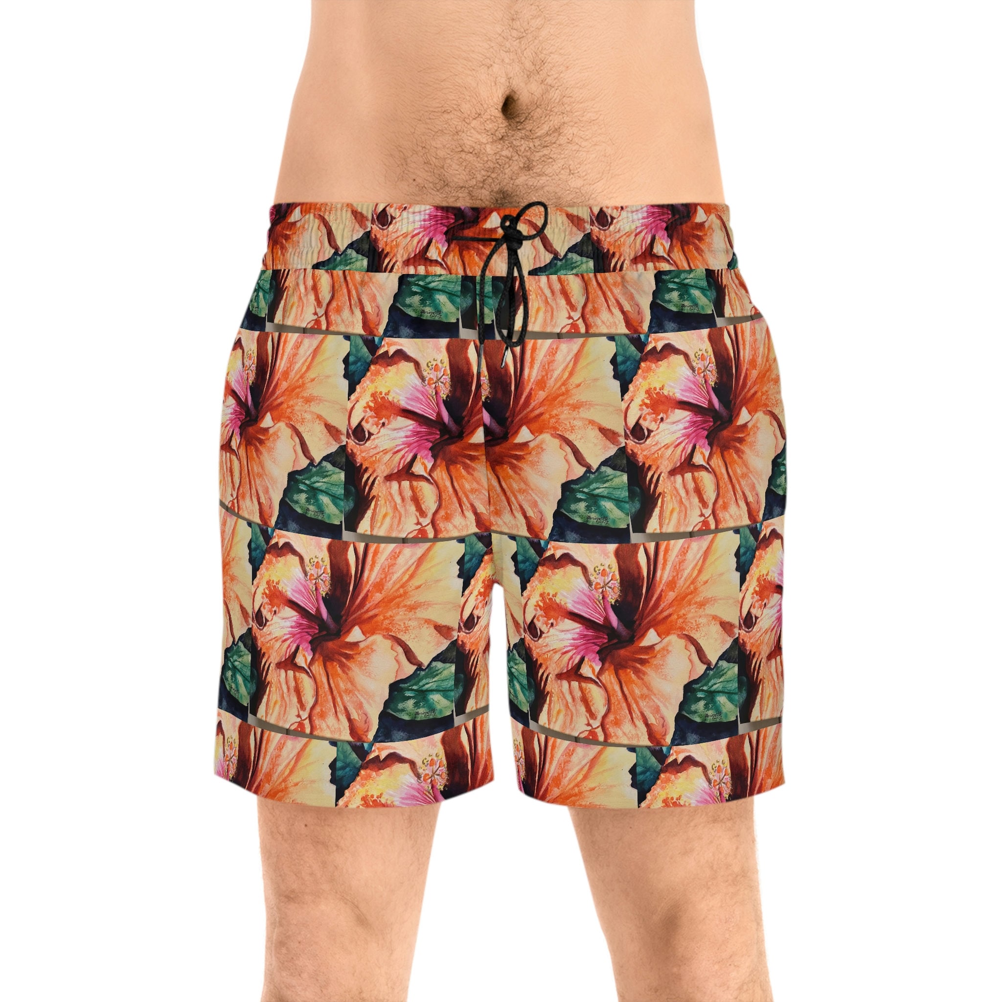 Over the knee sales swim trunks