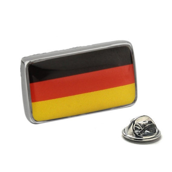 Country of Germany Rectangle Flag Lapel Pin 