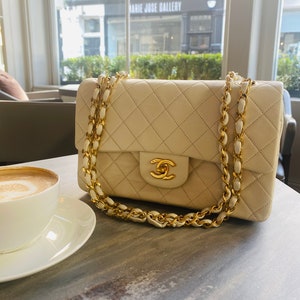 Beige Chanel Handbag -  UK