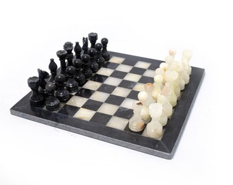 Chess set Handmade | Black Onyx Marble chess set | Best Selling Chess set | gifts for him, Christmas gifts, Best Gifts for every occasion