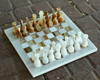 Chess set Handmade | Stone chess set | Best Gifts for him, Best Gifts for her, Christmas Gifts