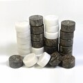 Handmade Marble Checker Set – 32 Luxury Pieces with Storage Box – Gift for Him