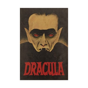 Dracula Reinterpretation Poster - Modern Horror Art Print