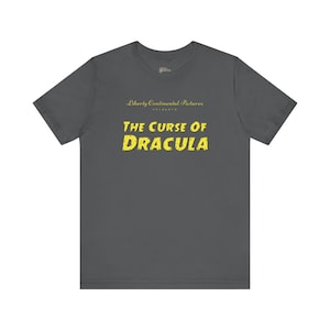 Liberty Continental Pictures &quot;The Curse of Dracula&quot; Logo Multicolor T-Shirt