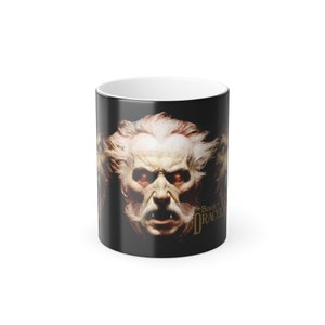 Mug magique aux couleurs changeantes Le livre de Dracula : le comte Dracula et les Enfants de la nuit