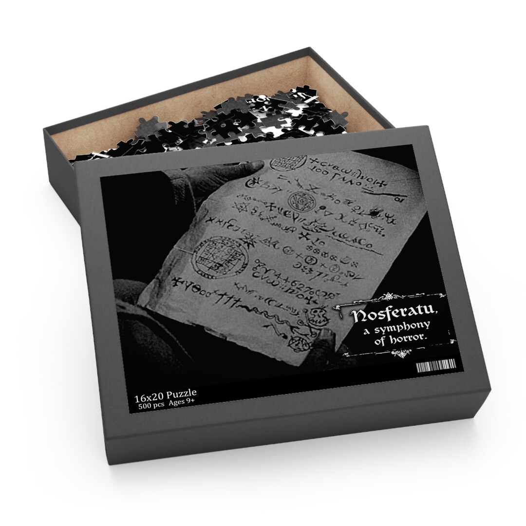 Nosferatu the Knock-orlok Contract Puzzle Nosferatu 1922 Collectible ...