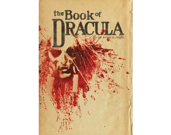 The Book of Dracula: The Bloody Poster Designed by Enrique A. Palafox - A Masterpiece of Horror