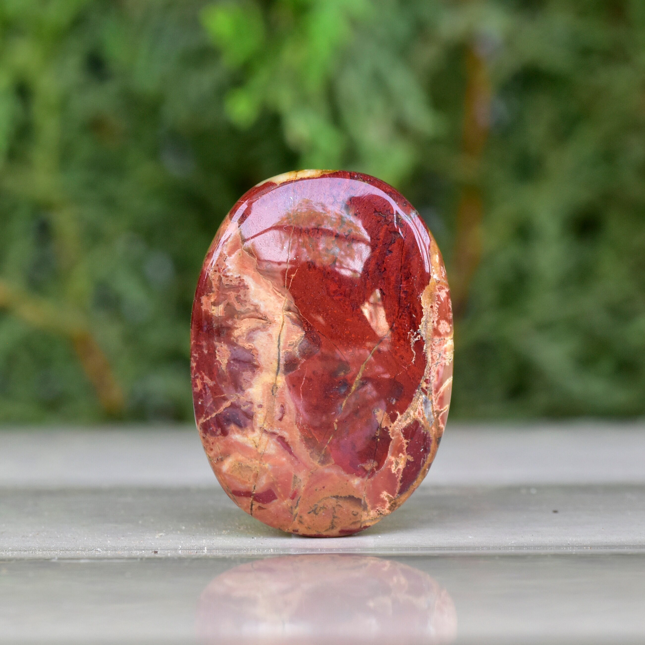 Loose Gemstone Cabochon Smooth Red Jasper Handmade Jasper Cabochon For Making Jewelry For Pendant Natural Red Jasper Cabochon