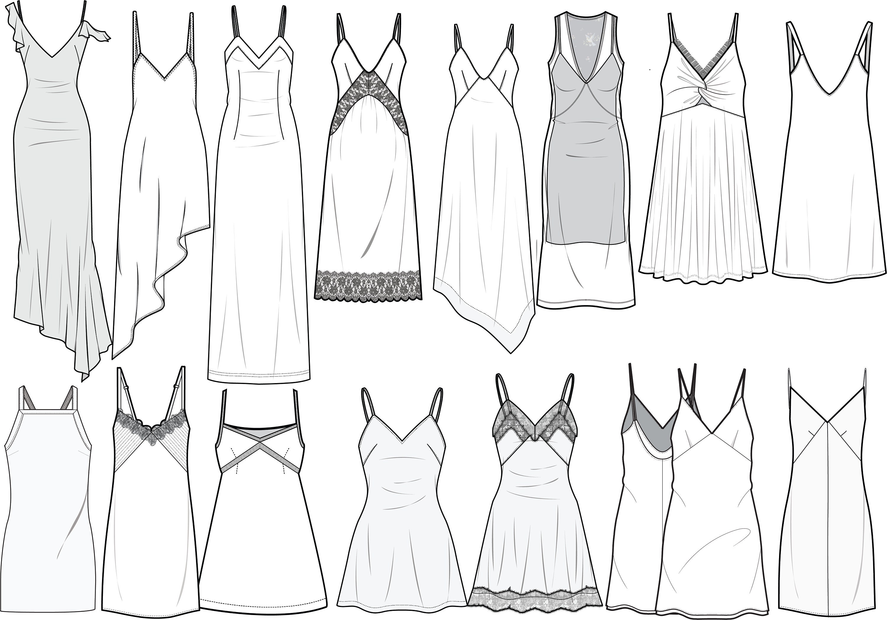 Slip Dress Cliparts Stock Vector and Royalty Free Slip Dress Illustrations