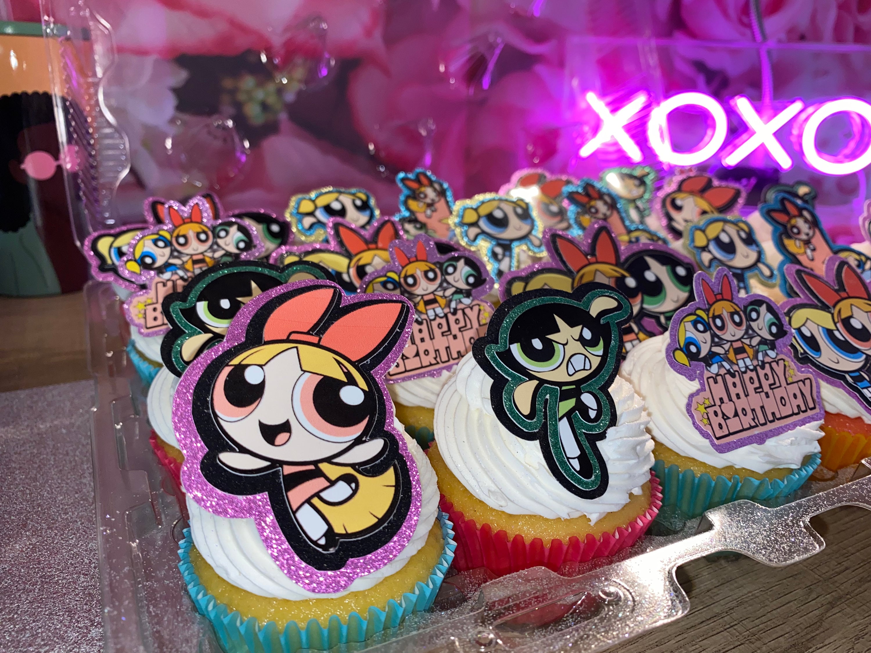 Powerpuff Girls With Name On It For Birthday Wishes