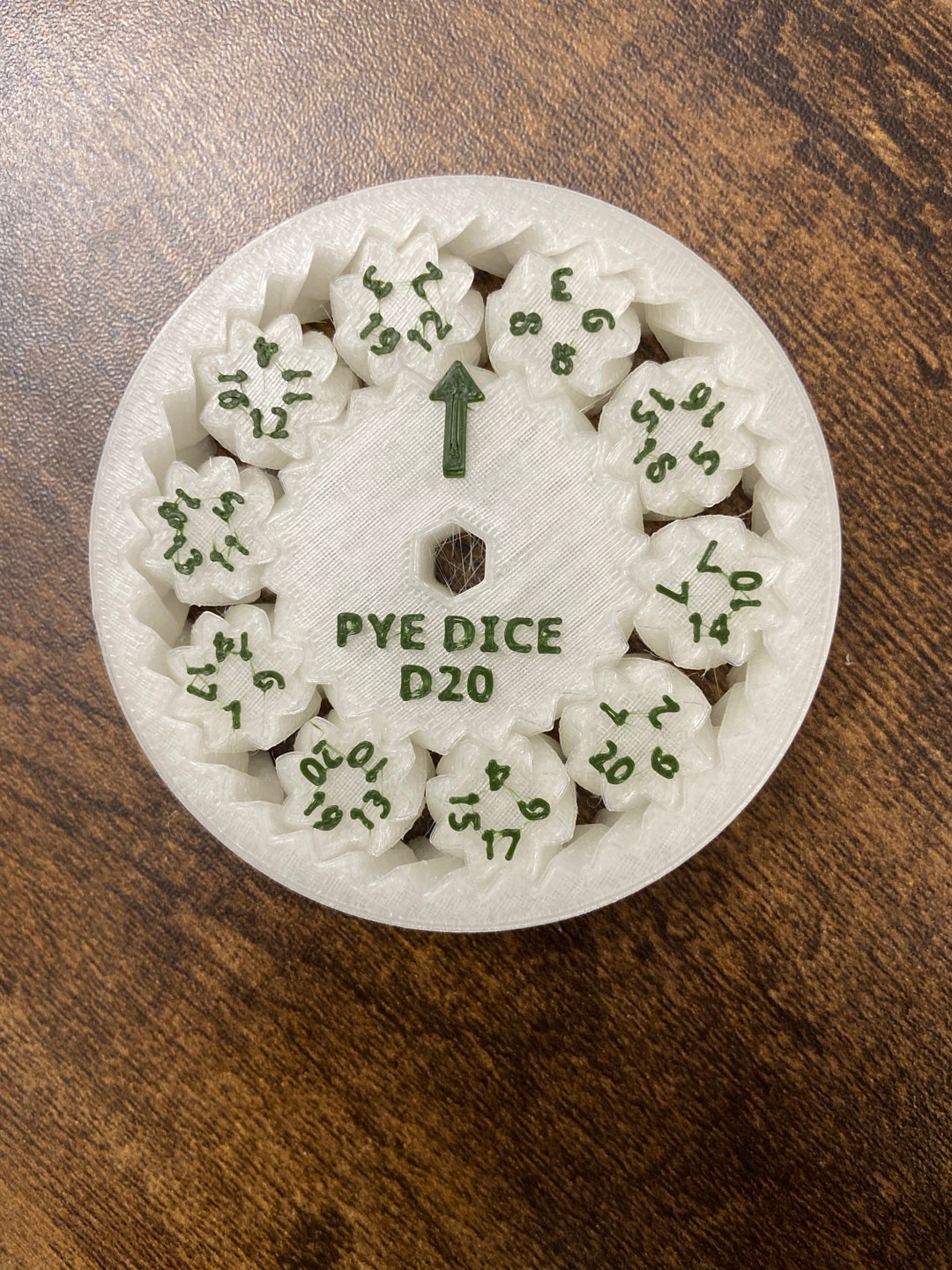 D20 Spinning Dice Etsy