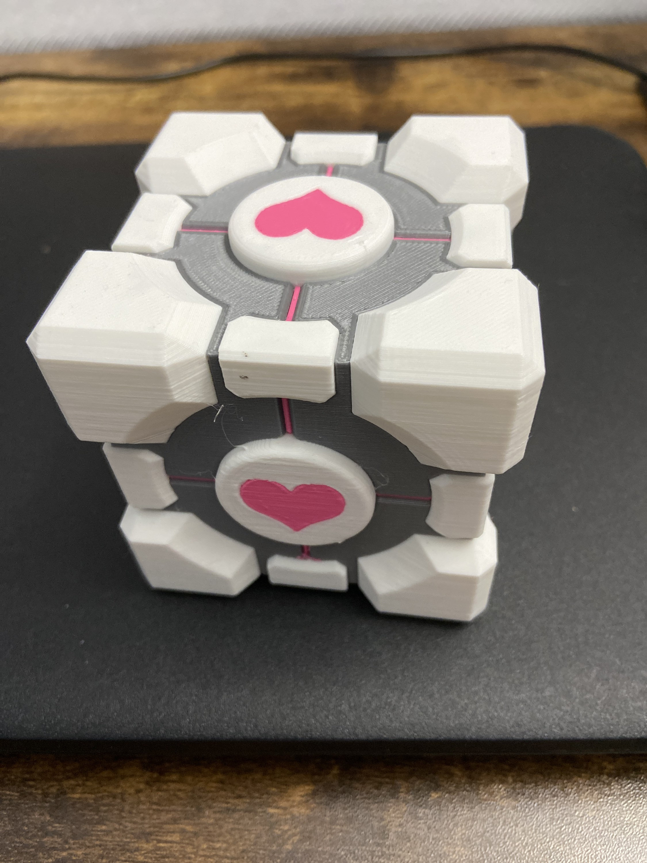 Portal companion cube Etsy