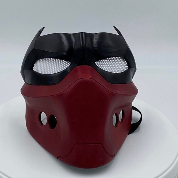 Red hood Mask for cosplay STL digital file