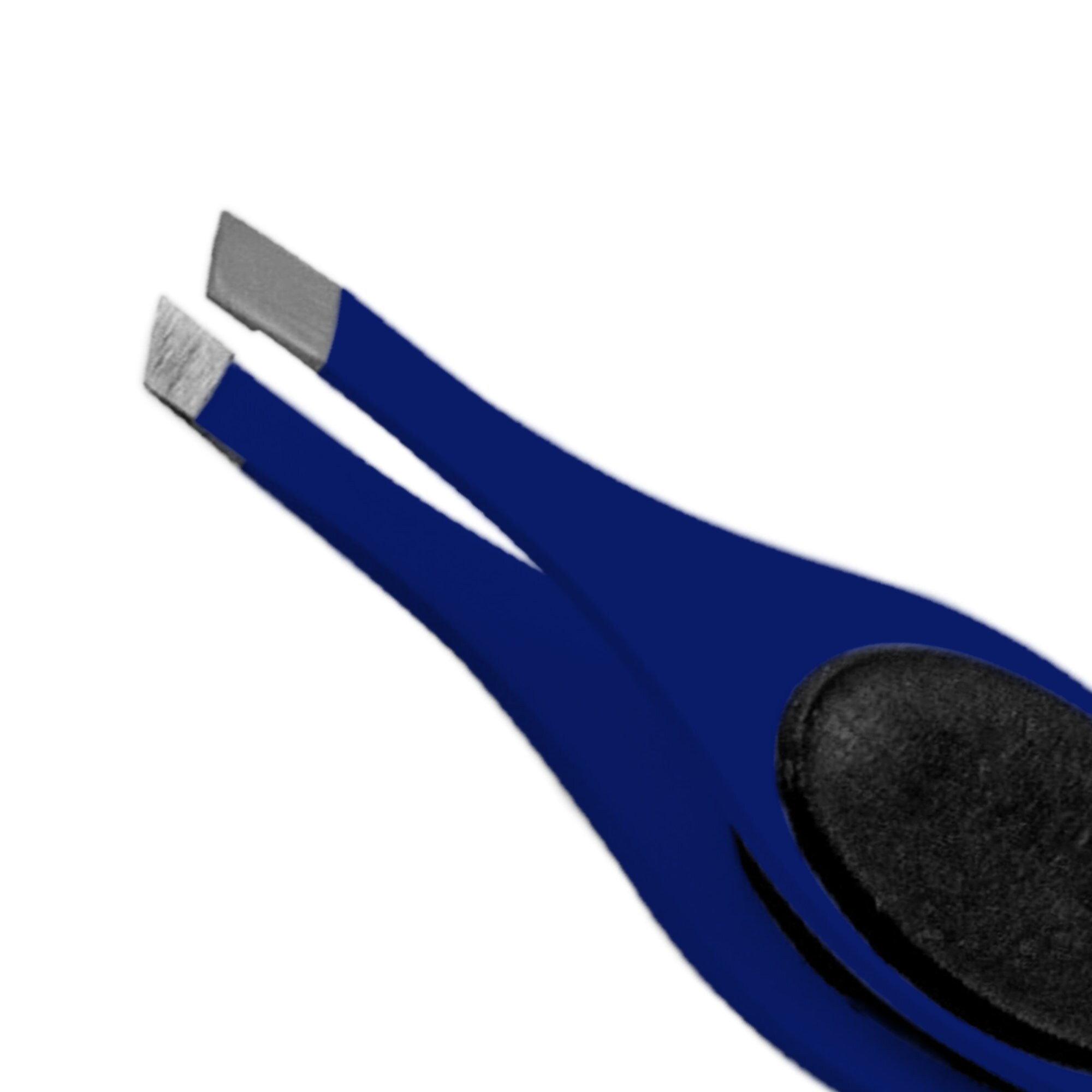 Wide Rubber Grip Eyebrow Slanted Tweezers Hair Beauty Etsy