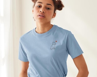 Comfy Cat Lover T-Shirt – Soft Cotton Graphic Tee with Casual Fit – Gift for Pet Owners