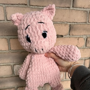 Crochet Pig Snuggler