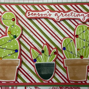 Cartão de Natal Cactus Cuties