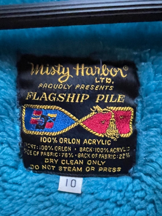 Rare Vintage Misty Harbor navy coat, Misty Harbor… - image 7