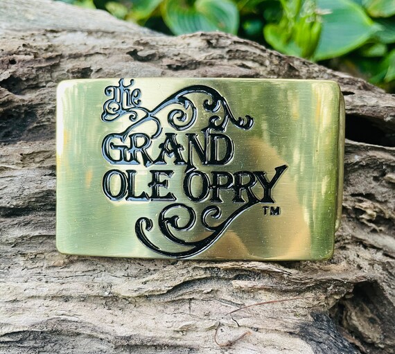 Vintage Grand Ole belt buckle - image 1