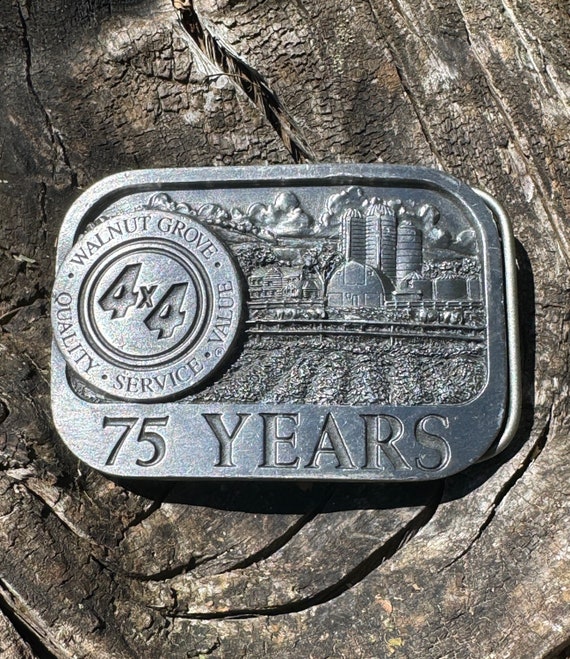 Vintage Walnut Grove belt buckle