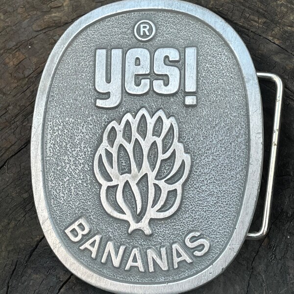 Bananas Belt Buckle Etsy