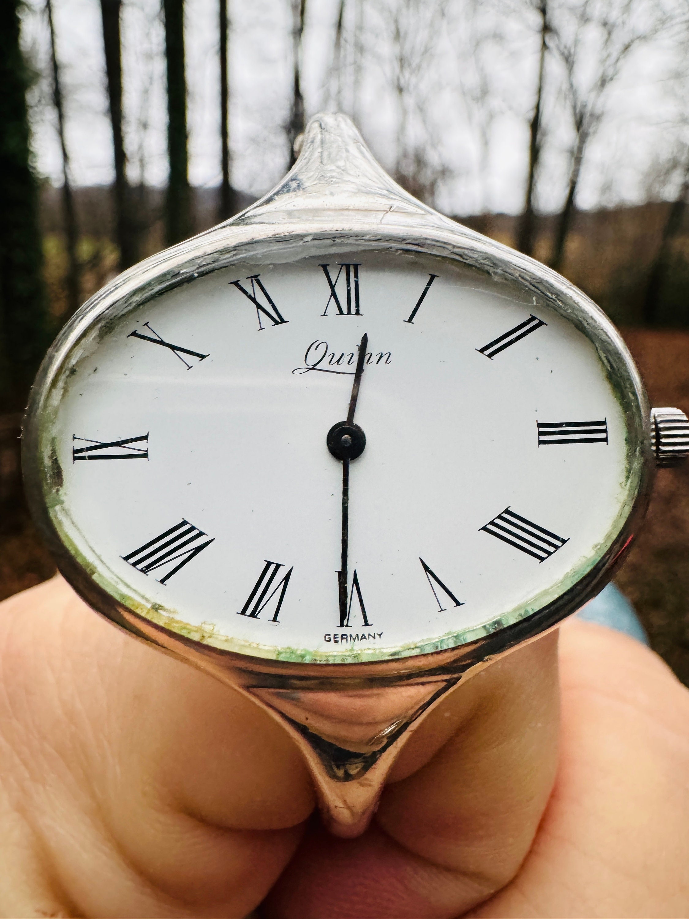 Quinn 時計 シルバー925