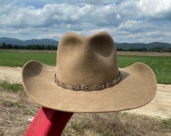 Vintage Stetson, Size 7 1/4, 1950s Stetson Open Road, 7X Beaver