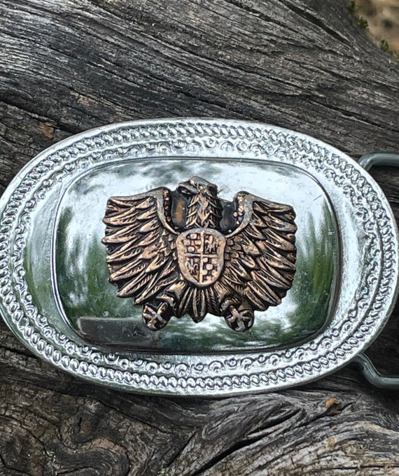 Vintage Thunderbird with Shield belt buckle