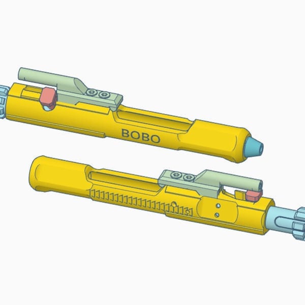 Files Only_ BOLT PEN  (A bolt-action pen with realistic BCG actions!)