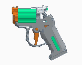 Files Only_ Safe Toy Blaster "Trigger" (semi-auto, trigger-primed, double-action)