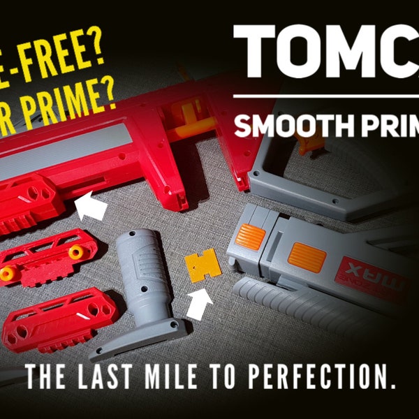 File only - Got "Tomcat Wrist?"  Smooth Prime Kit for Dart Zone Tomcat Blaster