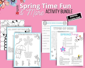 Puzzles & Coloring Pages