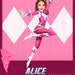 Custom Power Ranger Pink Invitation Card, Birthday Party Invite ...