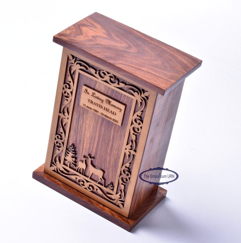 Handcrafted Deer Hunting Urns for Human Ashes Personalized Etsy