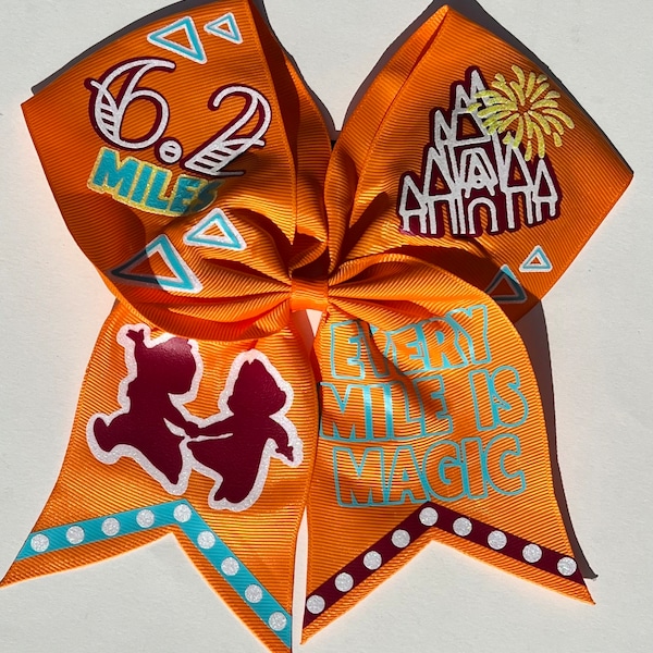 WDW 10K 2024 Cheer Bow