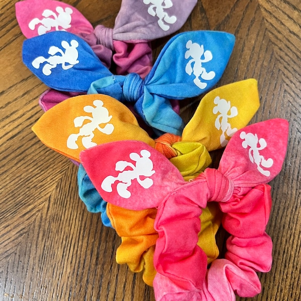 Run Disney Bow Scrunchie