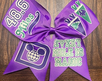 Dopey Challenge 2025 Cheer Bow