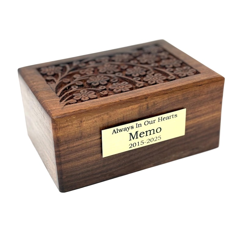 Pet Urn, pet urns, pet urn small dog, wooden cremation urns, small wooden urn box, Rosewood Pet Urn, Personalized Pet Urn, dog urn, cat urn, wooden pet urn, wood urn for pet, small pet urn, wooden dog urn for ashes, dog urns, cremation urn for ashes