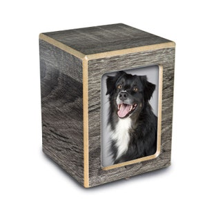 Unforgettable Urns Personalized Cremation Urns for Human Ashes Adult-Society Coastal Gray Collection-TSA Approved Urn