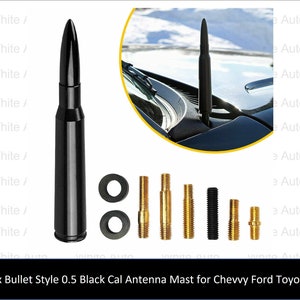 Bullet Antenna 50 Caliber for Jeep Wrangler Ford Chevy Toyota - Etsy Israel