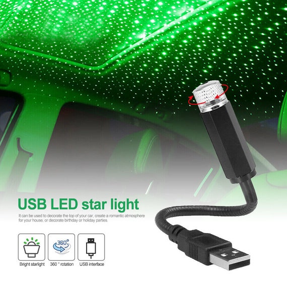 USB Plug Lamp LED Touch Light Colorful Nightlight Auto Interior Atmosphere  mini Light Computer Mobile Power Charging car light