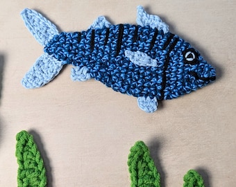 Fische Häkelanleitung: Amigurumi Toy (PDF-Häkelanleitung)