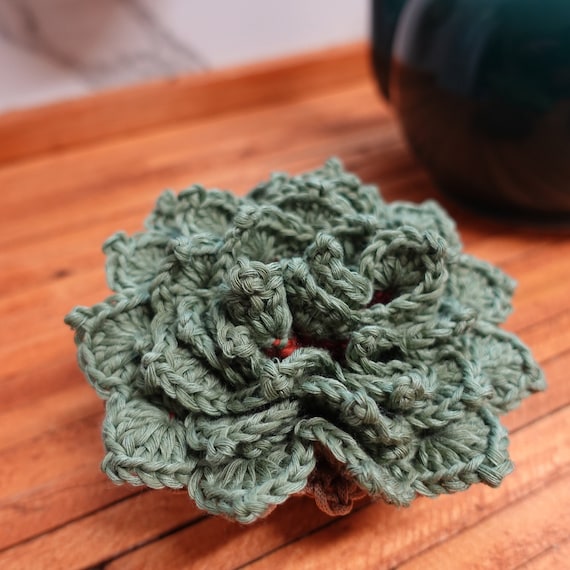 Macetero cesta crochet colgante grande – Anda Shop