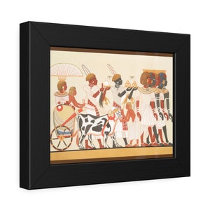 Ethiopian princess arrival Thebes