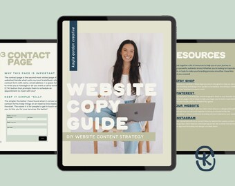 Website Copy Guide | DIY Website Content Strategy | Build a High-Converting Website with Ease