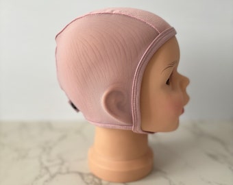 Pilot Cap for Cochlear Implants and Hearing Aids - Solid Colour