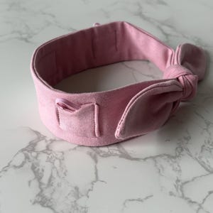 Bow Pocket Headband  - Solid Colour for Cochlear Implants