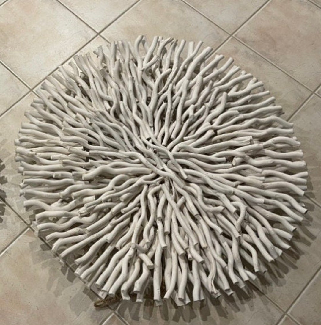 Small 60cm White Driftwood Wall Art Etsy Australia