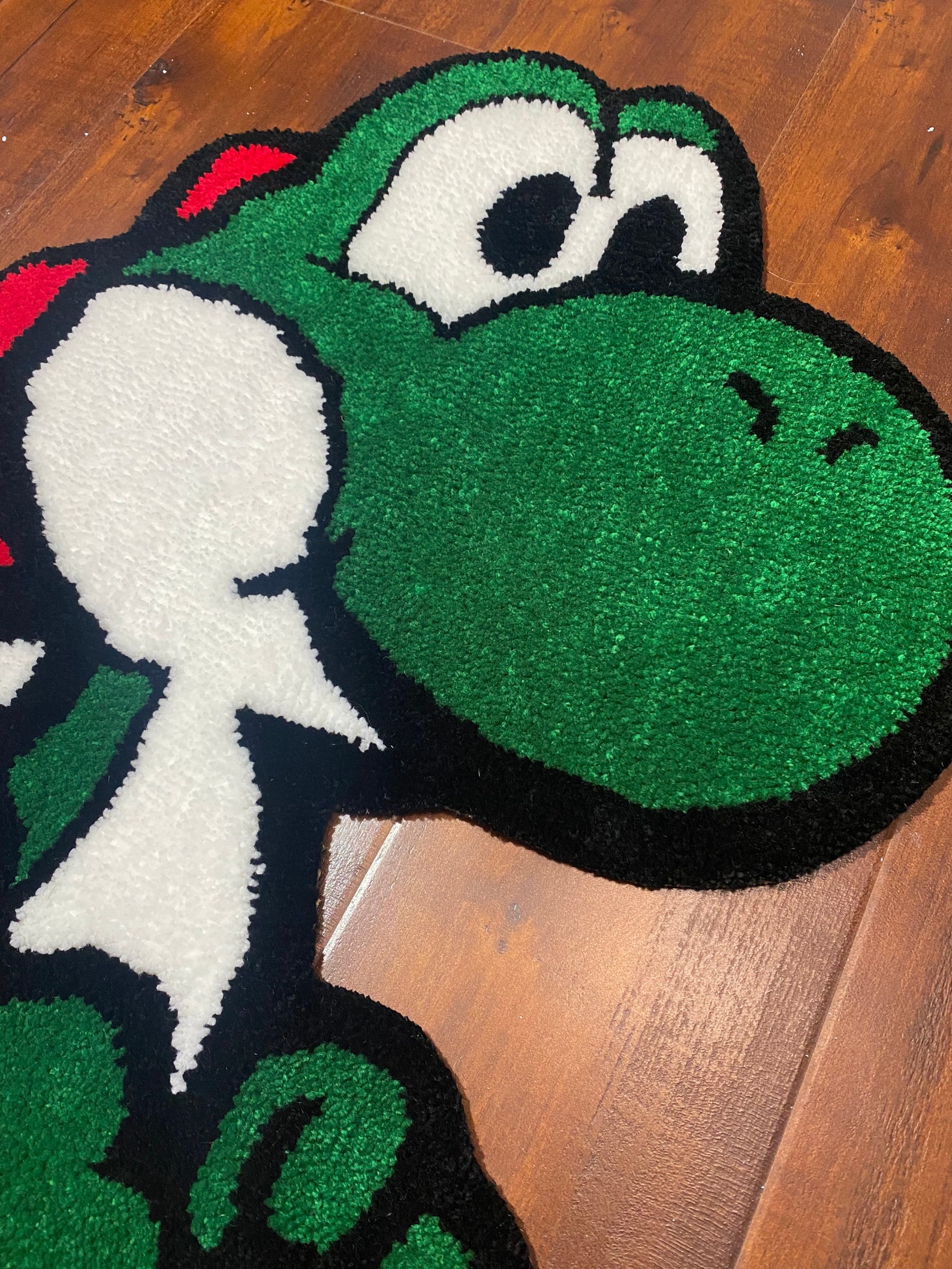 Custom Handmade Yoshi Rug Etsy